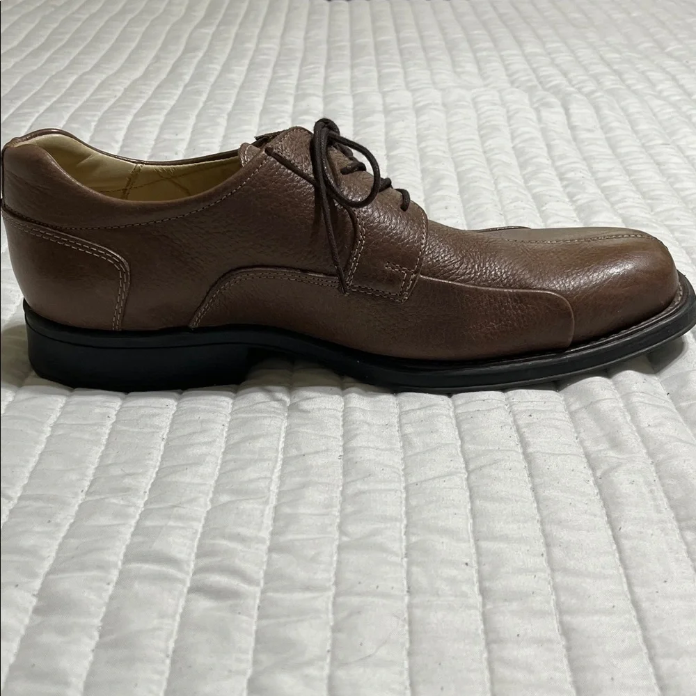 💐Belvedere Studio Brown Leather Men's Oxfords